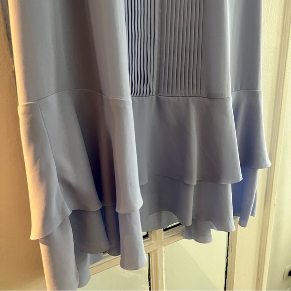Banana Republic Powder Blue Ruffle Dress - Picture 7 of 8